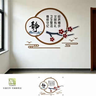 阅览室文化墙