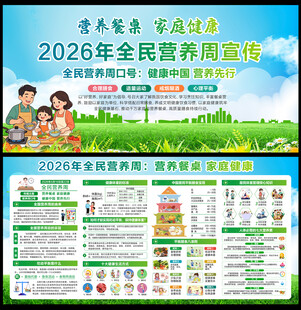2026年全民营养周