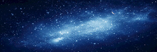蓝色宇宙星空背景图素材