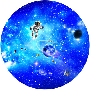 圆形星空吊顶