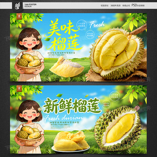 榴莲海报