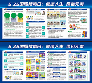 禁毒宣传展板