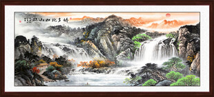 国画山水画