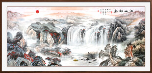 办公室山水画