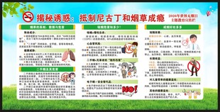 世界无烟日宣传栏