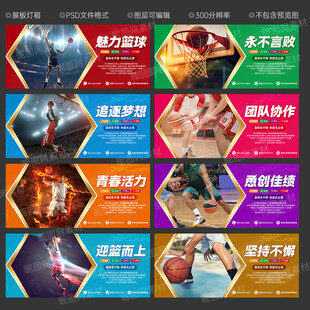 篮球文化墙