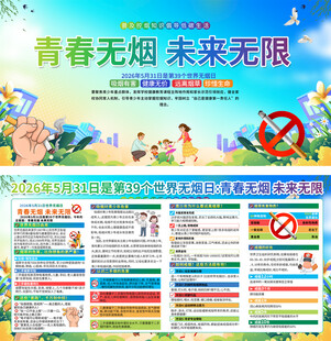 禁烟知识展板