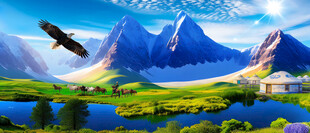 雪山
