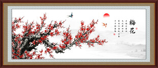 工笔梅花图