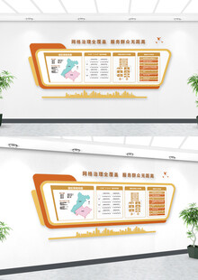 社区网络化分布图 