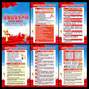 2026年安全月展板