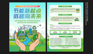 2026全国节能宣传周宣传单