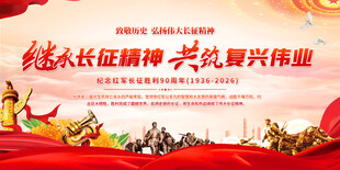 长征胜利纪念活动背景