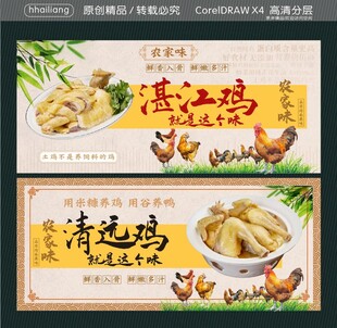 湛江鸡与清远鸡
