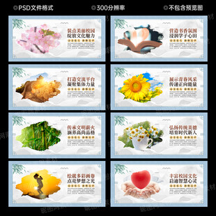 校园文化展板