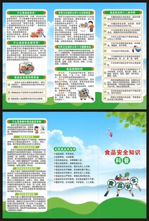 全国食品安全周三折页