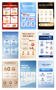 详情页品牌服务保障模块
