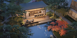 日式庭院小屋 静谧景致