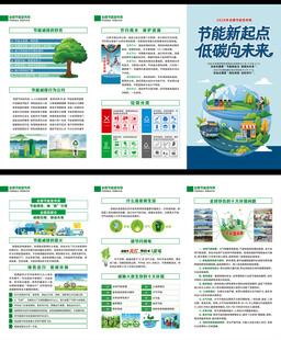 全国节能宣传周折页