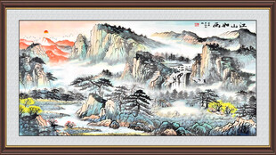 国画山水画
