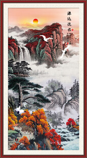 玄关山水画