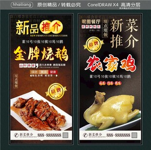 新菜推介 金牌烧鹅与农家鸡