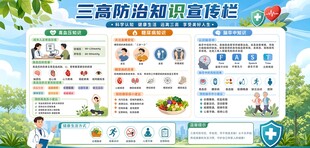 三阶防治知识宣传栏