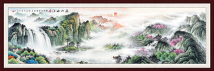 巨幅办公室挂画