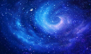漩涡星空背景