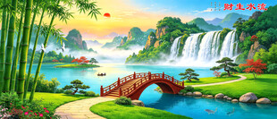 山水国画
