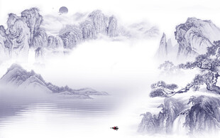 高端 现代人气山水 高清大图 