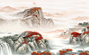 清晰 现代高雅山水 高清大图 