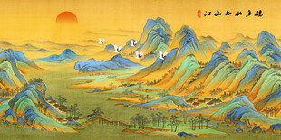 千里江山图