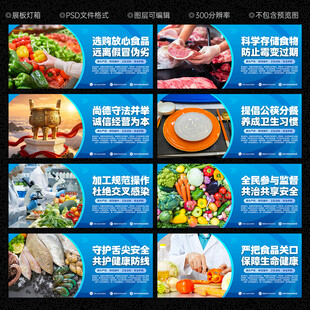 食品安全展板