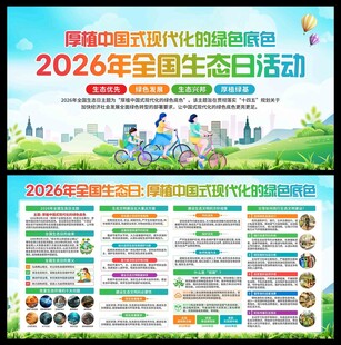 2026年全国生态日活动宣传展