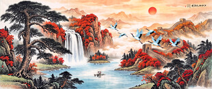 国画山水