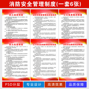 消防安全管理制度