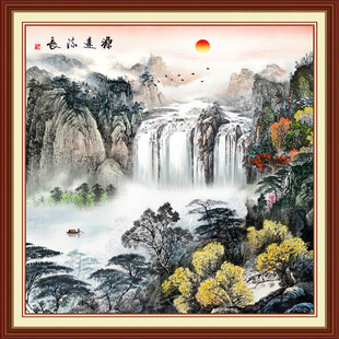 山水中堂画