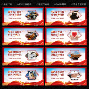 保密海报