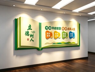 图书馆室文化墙