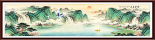 山水风景图