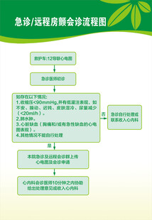 急诊远程房颤会诊流程图