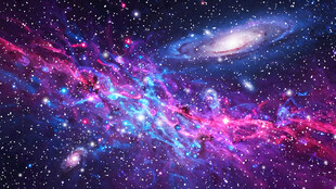 彩色星空