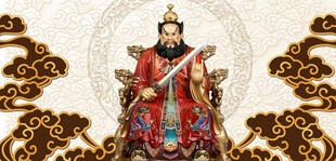 道教神像张天师张道陵