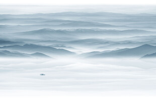山水水墨画