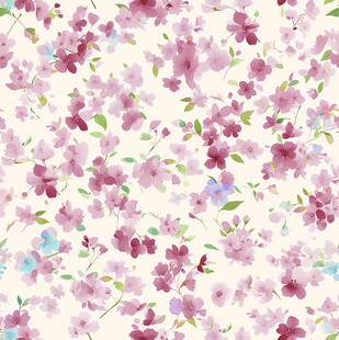小碎花 数码印花 绣花布花型