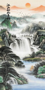 山水风景画