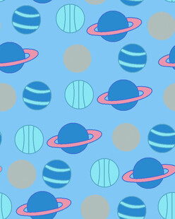 梦幻星球图案背景