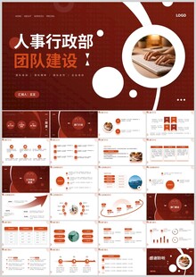 人事行政团队建设PPT模板