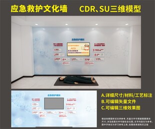 应急救护文化墙